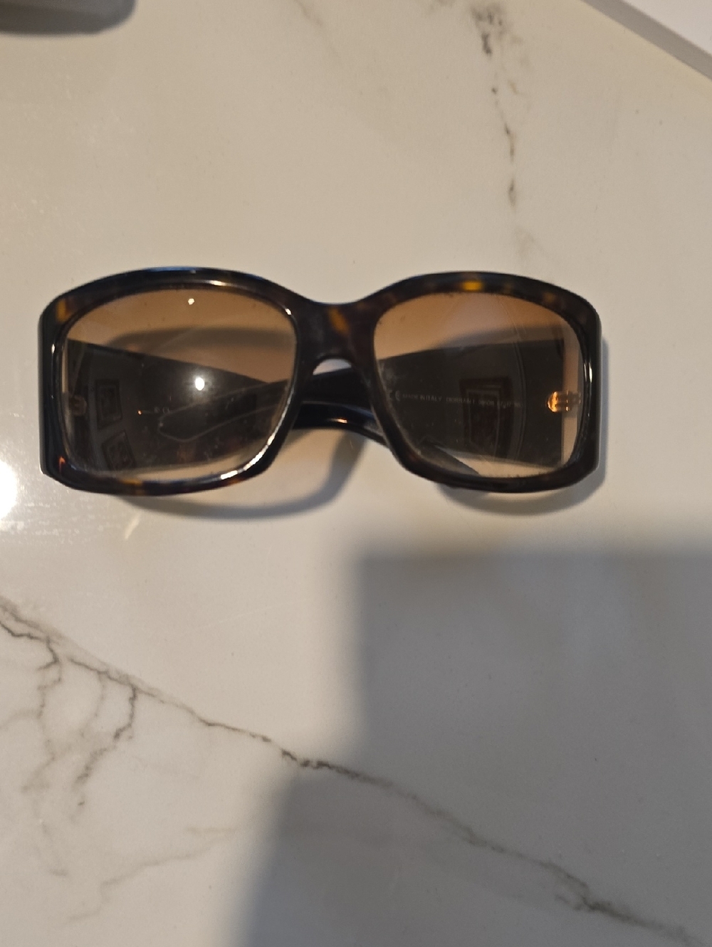 Dior Women's Tortoise Shell Sunglasses with Brown Lenses